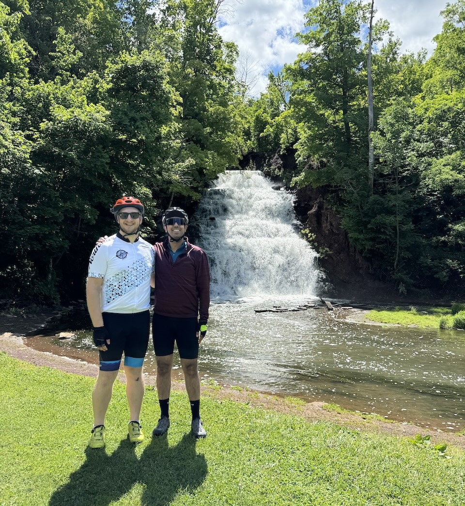 Us with Holley Falls